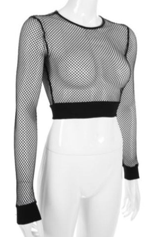 Sexy Long Sleeve Mesh swimsuit Cover ups
