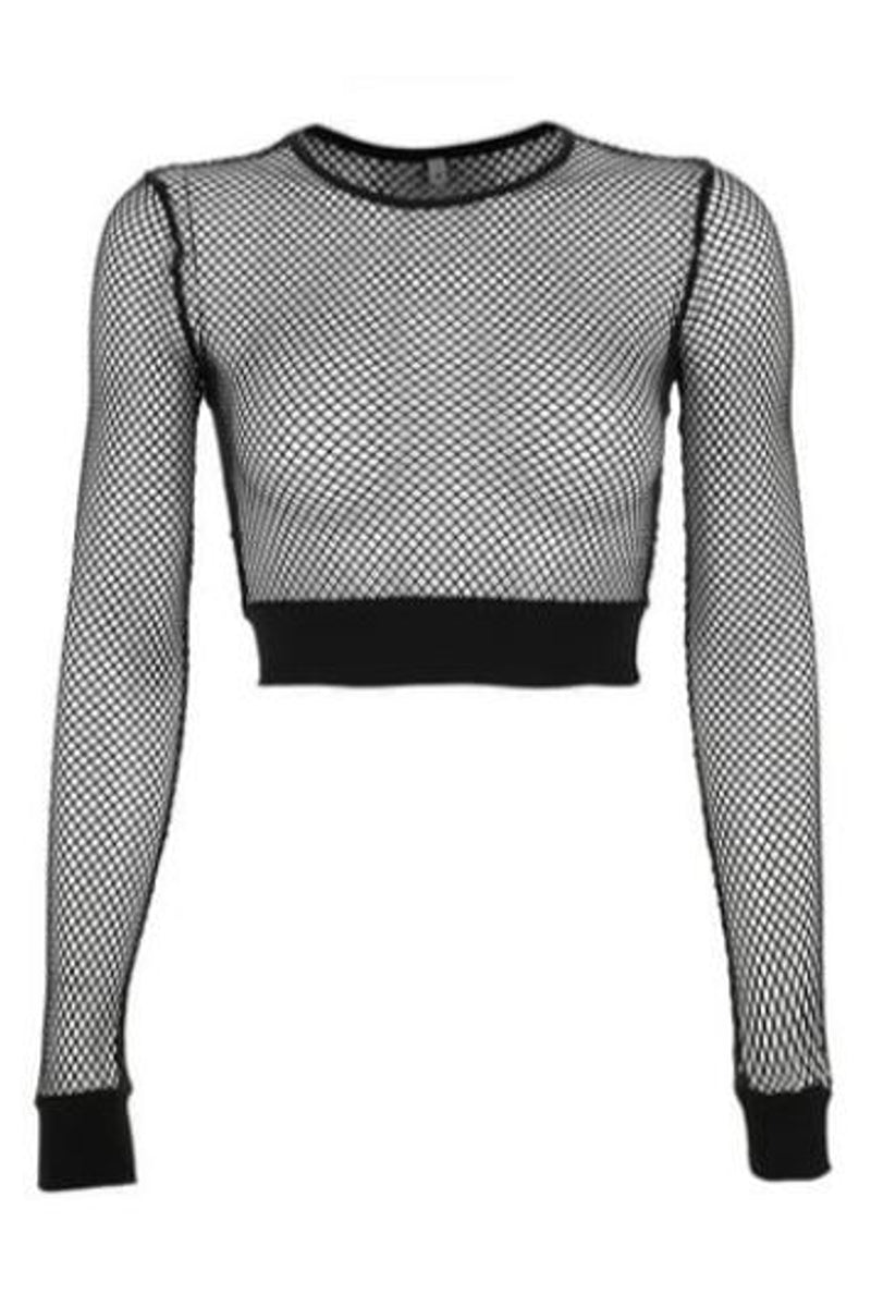 Sexy Long Sleeve Mesh swimsuit Cover ups