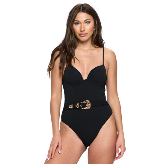 Load image into Gallery viewer, Underwire One Piece Swimsuit Swimwear
