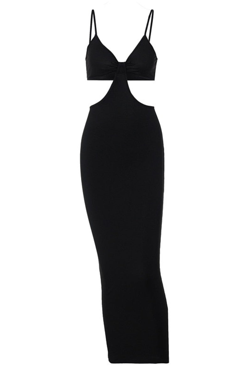 Cut Out Backless Bodycon Dress